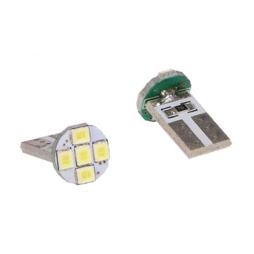 Lampada LED T10 12V 1.5W 500 lumen SMD bianca