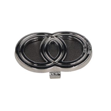 Parabrezza frontale Gilera cromato/nero con logo Piaggio originale 573508