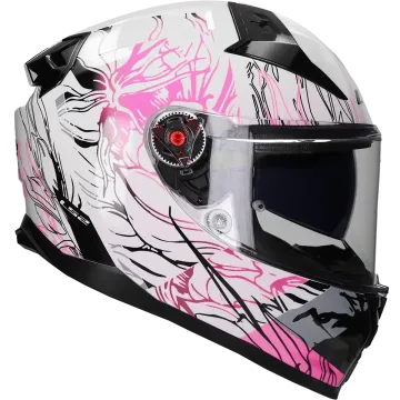 Casco integrale LS2 Vector II Darflo FF811 bianco / rosa