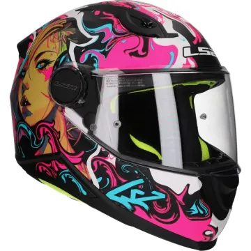 Casco bambino LS2 Kid Cyberg FF812 viola