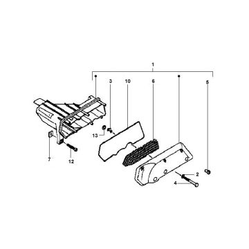 Filtro aria Gilera Runner 50 2-stroke LC 1998-2005
