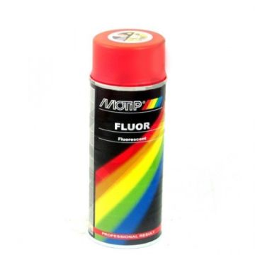 Bomboletta spray arancione/rossa fluor 400ml Motip
