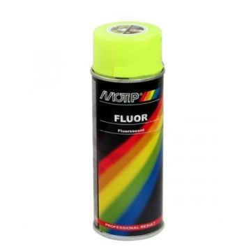 Bomboletta spray giallo fluo 400ml Motip