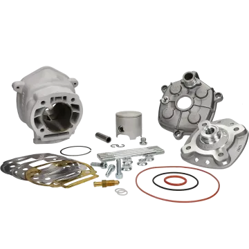 Cilindro con testata -Malossi 79cc MHR Team diametro 50mm (spinotto = diametro 12mm) -Aprilia Rs/RS4/RX/SX/Derbi GPR Nude/GPR R/Senda DRD/Senda (D50B0) 3112988