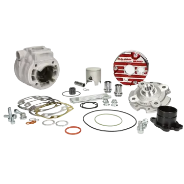 Kit cilindro orizzontale Minarelli LC 70cc 47,6mm Testa Rossa MHR Team 3115390 Malossi