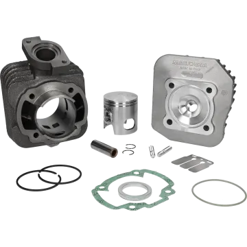 Cilindro con testata Malossi 70 cc 47mm Sport Peugeot 50 2 tempi AC verticale Buxy/Elyseo/Elystar/Looxor/Speedake/Speedfight 1-2/X-Fight/Squab/TKR/SC/Vivacity/Trekker/Zenith 317133