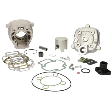 Cilindro con testata -Malossi 70 cc MHR- Piaggio LC 2 tempi 318455