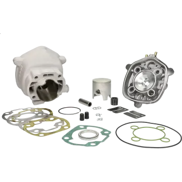 Cilindro con testata -Malossi 70 cc MHR- Spinotto LC orizzontale Minarelli 12mm 318460