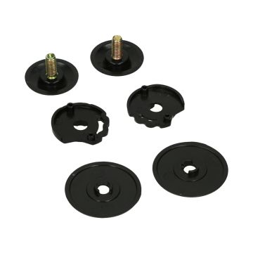 Kit di montaggio visiera MT Zyclo/Street V-15 nero