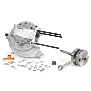 Carter completo Pinasco Power Casing Master 46x43 Piaggio Ciao, Bravo, SI, Boxer, Sp.12mm