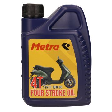 Olio motore Metrakit 10W60 4 tempi (incluso piaggio i-get) 1 litro