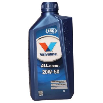 Olio motore All Climate Valvoline 20W50 4 tempi 1 litro