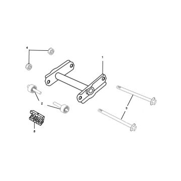 Sospensione del motore Peugeot Ludix one a 2 tempi