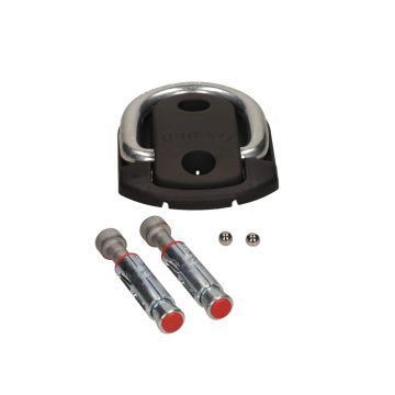 Serratura per ancoraggio a parete colorata art 4 Abus wba75