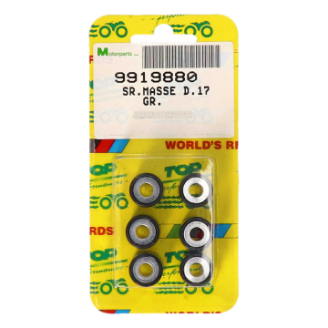 Set rulli variatori 16x13 Prestazioni al top