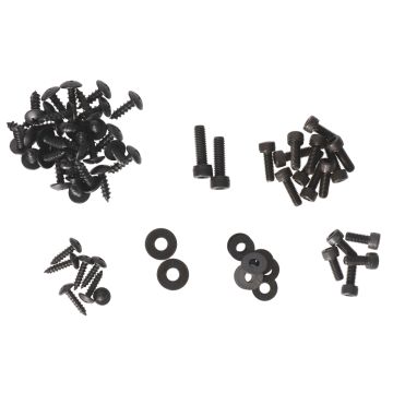 Set parker/bulloni + anelli per Yamaha Aerox/MBK Nitro 50 2 tempi <-2012 nero Tuning 67 pezzi