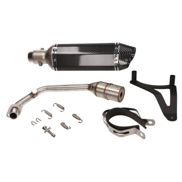 Scarico Vespa Primavera/Sprint/Zip 4 tempi IGET euro 5 full carbon look Aplus