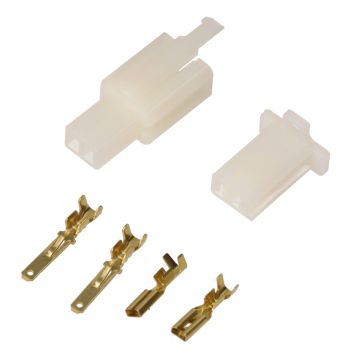 Set di connettori a 2 poli da 6 pezzi