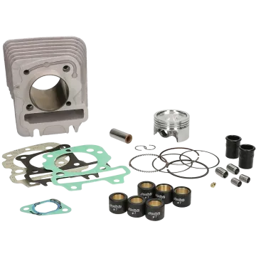 Cilindro Polini 79 cc Sport Piaggio 50 4 tempi 3V/4V i-GET Euro4/5 AC blocco motore 140.0223