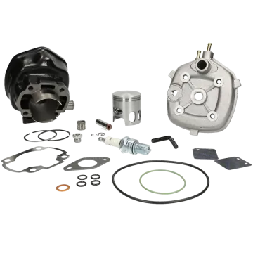 Cilindro con testata - Polini 70 cc Corsa- Minarelli orizzontale LC 166.0083/R