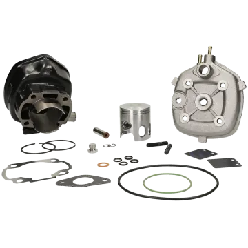 Cilindro con testata - Polini 70 cc Sport- Spinotto Minarelli LC orizzontale 10mm 166.0083