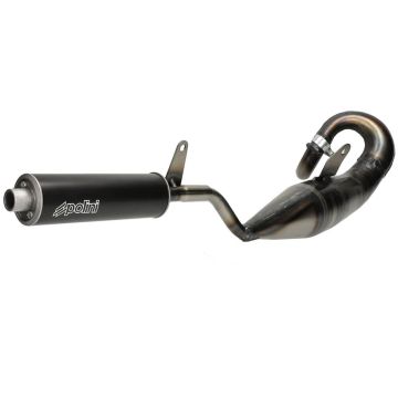 Marmitta -Polini Sport- ciclomotore Piaggio/Vespa bianco 50 Ciao/Bravo/Citta 200.0132