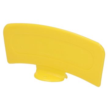 Foto gialla di un ciclomotore per il parafango anteriore