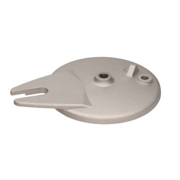 Piastra di ancoraggio del freno posteriore Zundapp KS 50 modello 529/530 z517-15.611 517