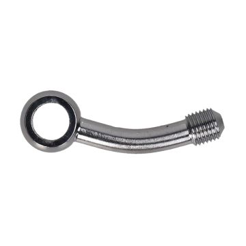 Raccordo per tubo freno 25 gradi m10x1,25