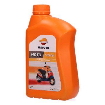 Olio motore semisintetico a 2 tempi Repsol 1 litro