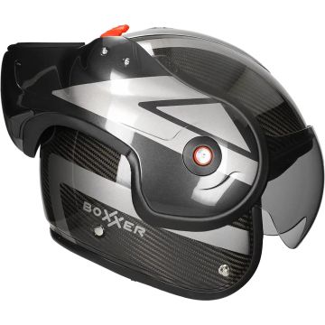 Casco con sistema ROOF Boxxer Dart in carbonio titanio