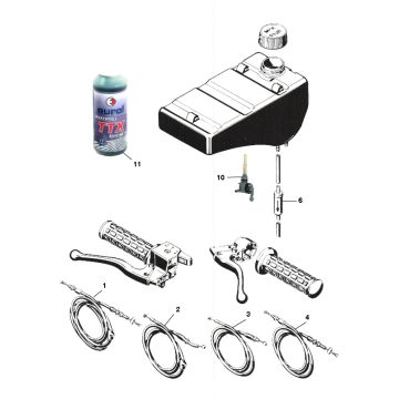 Serbatoio carburante Sachs