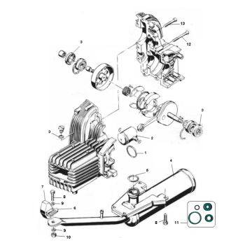 Albero motore Sachs