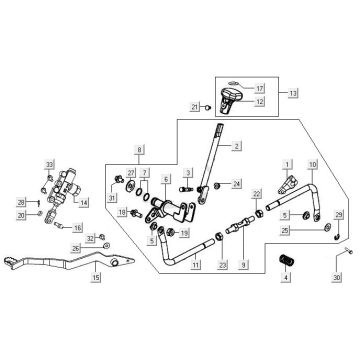 Sistema di commutazione Kymco MXU 400