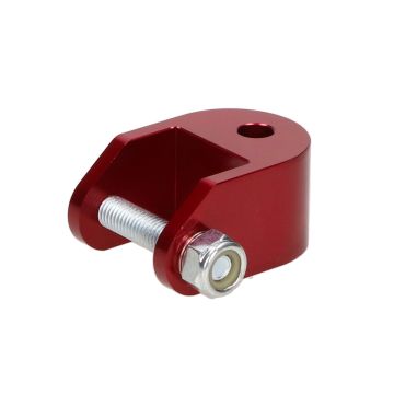 Ammortizzatore completo in alluminio rosso universale Piaggio 50cc 2 tempi lunghezza 4cm/bullone ammortizzatore M10 Tuning
