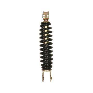 Ammortizzatore tipo China Pico/AGM New Flash/Old Classic/Carino/Dolce Vita/Venti/San Remo/Fun/Piccolo, lunghezza 20 cm, foro a cuore-cuore nero