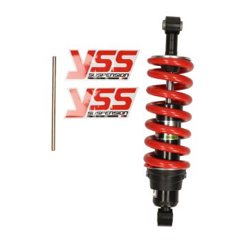 Ammortizzatore ibrido Derbi Senda 290mm rosso/nero YSS
