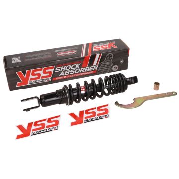 Ammortizzatore posteriore -YSS Pro-X/290 mm/con TÜV/ABE- 491/K2/Gulliver/Rally/Scarabeo 50 1993-2000/100 2013/Top Boy/Grand Dink/Bet and Win/SV/SR 1994-1997/Why/Flipper 1999-2004 molla nera