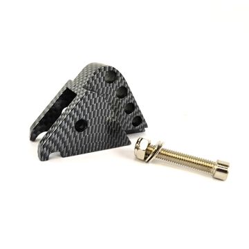 AMMORTIZZATORE ORIZZONTALE MINARELLI A 4 POSIZIONI. CARBONIO