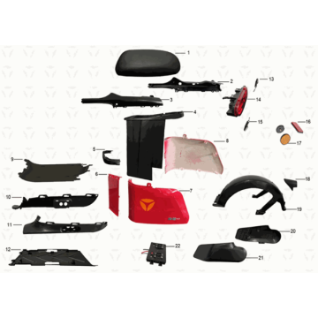 Seggiolino Yadea Y1S