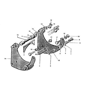 Sospensione del motore Solex