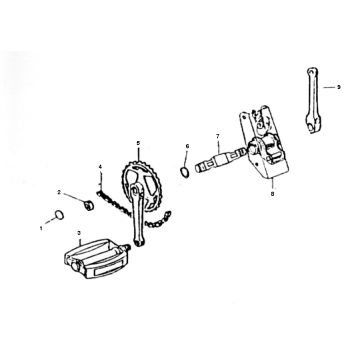 Staffa inferiore Solex
