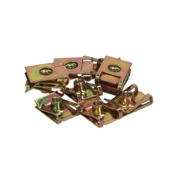 Set Speednut M6 metric 10 pezzi Bollard