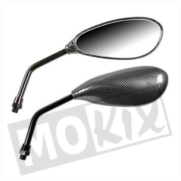 Set specchietti Naked Carbon Look M10 Lampa