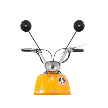 Specchietto nero bgm PRO Lambretta Lui 50CL, Lui 75 SandSL, Luna, Vega, Cometa tondo