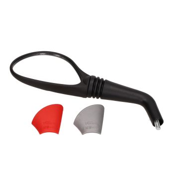 Specchietto retrovisore sinistro Yamaha Aerox nero MKX