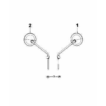 Specchietti Peugeot Django