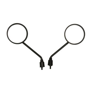 Set specchietti China LX/BTC Riva/AGM VX-50 nero opaco