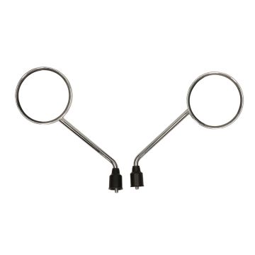 Set specchietti China LX/Napoli/Fiddle/Riva/Tonik/Vespelini/ AGM VX cromato