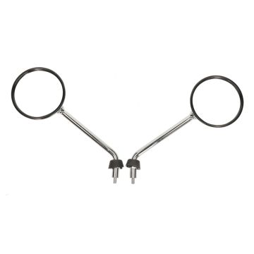 Set specchietti cromati per Vespa LX